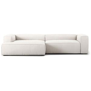 Sofa Decotique Grand 3-osobowa z Leżanką, Lewa, Parowa/ Biały