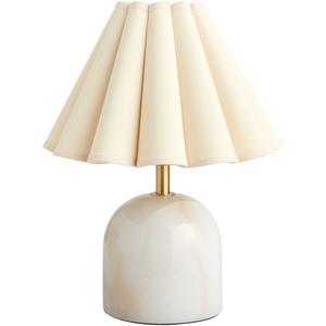 Lampa stołowa Decotique Lauren Petite w Biały/ Beżowy