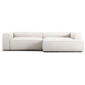 Sofa Decotique Grand 3-osobowa Chaise Longue Prawa Steam/ Biały