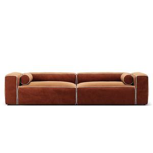 Sofa Decotique Grand Hue 4-osobowa Moonwhite/ Miedziany
