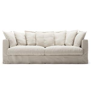 Sofa Decotique Le Grand Air 3-osobowa Kremowo-biała
