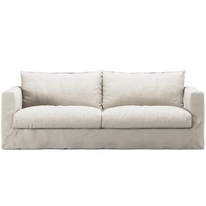 Sofa Decotique Le Grand Air Nou 3-osobowa Kremowo-biała