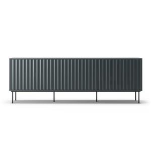 Ława Pod Telewizor Decotique Wave 3D Szary