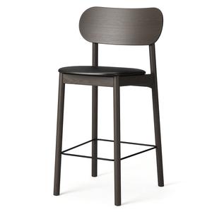 Hoker Barowy Decotique Elephant Dark Oak/ Czarny Skóra
