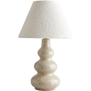 Lampa stołowa Decotique Pebble Naturalna/ Biały
