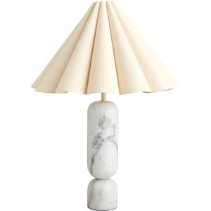 Lampa Stołowa Decotique Lauren Biały/naturalna
