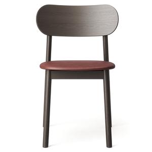 Krzesło do Jadalni Decotique Elephant Dark Oak/Brązowa Skóra