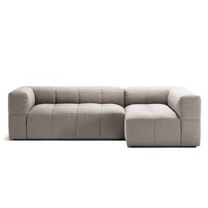 Sofa Decotique Mure 3-osobowa z Otomaną Po Prawej Stronie Sandshell/ Beżowy