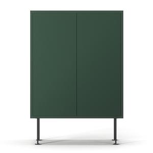 Szafka Decotique Vogue 64 w Zielony/ Czarny
