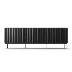 Ława pod telewizor Decotique Wave 3D Antracyt