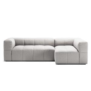 Sofa Decotique Mure 3-osobowa z Otomaną Po Prawej Moonwhite