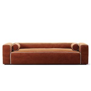 Sofa Decotique Gar 3-osobowa Moonwhite/ Miedziany