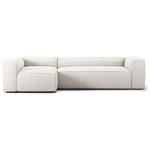 Sofa Decotique Grand 4-osobowa Divan lewa Steam/ Biały