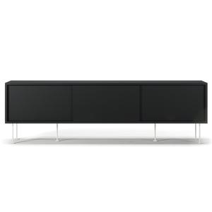 Ława Pod Telewizor Decotique Vogue z Nogami 180 Antracytowy/ Biały