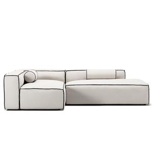 Sofa Wypoczynkowa Decotique Grand Hue 3-osobowa, Otwarta, Prawa, Parowa/ Biały/grafitowo-szara