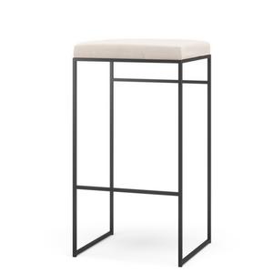 Krzesło Barowe Zewnętrzne Department 90 cm Flanelowe