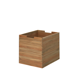 Fritz Hansen Skagerak Collection Cutter Box z Drewna Tekowego o Wysokiej Zawartości Drewna