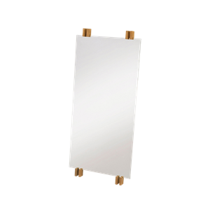 Kolekcja Fritz Hansen Skagerak Cutter Lustro z Drewna Tekowego