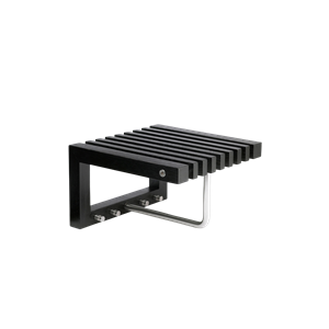 Wieszak na Fritz Hansen Skagerak Collection Cutter Mini, Czarny Dąb/stal Nierdzewna