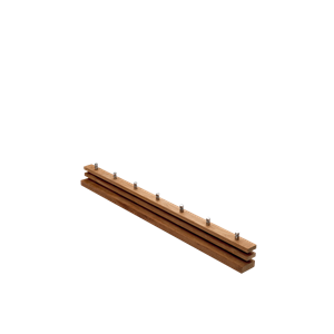 Wieszak na Fritz Hansen Skagerak Collection Cutter 100 cm Teak/Stal Nierdzewna