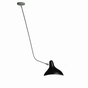 Schottlander Mantis BS4 Szaro-Zielona i Czarna Lampa sufitowa Duża