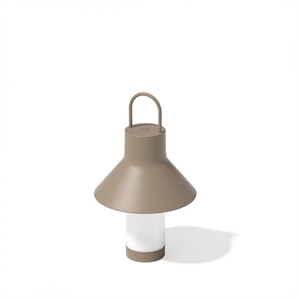 Przenośna Lampa Loom Design Shadow S w Kolorze Szary Beżowy