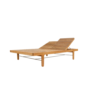 Łóżko RIB Sibast Furniture z Podwójnym Tekiem