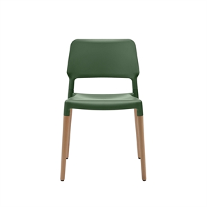 Krzesło do Jadalni Santa & Cole Belloch, Zielony, Naturalne