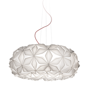 SLAMP C'Est La Vie Lampa Wisząca Biały Duży - Czerwony