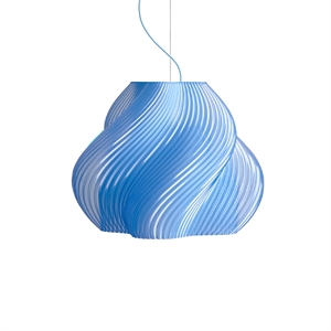 Lampa Wisząca do Lodów Miękkich Crème Atelier Mega Blueberry Sorbet/ Chrom