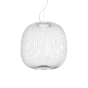 Lampa wisząca Foscarini Spokes 2 z diodą LED w Biały