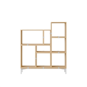 Muuto Stacked Bookrack Configuration 5 Dąb