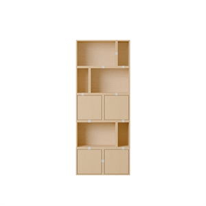 Muuto Stacked Bookrack Configuration 8 Dąb