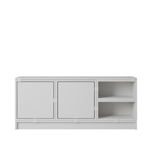 Muuto Stacked Hallway Shelf Configuration 2 Szary