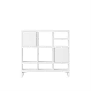 Muuto Stacked Hallway Shelf Configuration 3 Biały