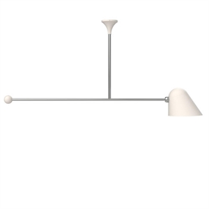 Lampa wisząca TATO Beghina w Matowy Biały i Chrom