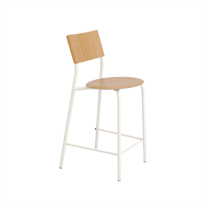 Hoker Barowy TipToe SSD 65 cm Dąb/Kremowa Biel