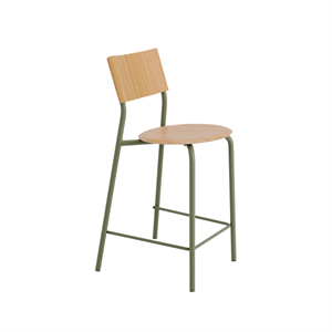 Hoker Barowy TipToe SSD 65 cm Dąb/zielony Khaki
