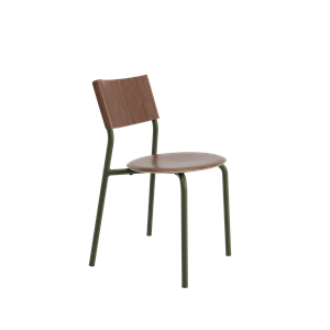Krzesło do Jadalni TipToe SSD w Orzech Włoski/ Zieleni Rozmarynowej