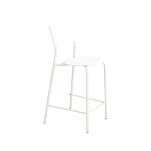 Stołek Barowy TipToe SSDr 65 cm Kremowo-biały