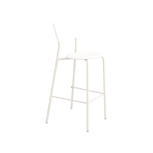Stołek Barowy TipToe SSDr 75 cm Kremowo-biały
