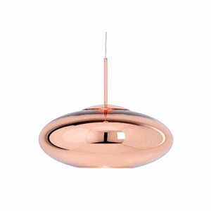 Tom Dixon Copper Shade Lampa Wiszaca Miedziana Wide LED
