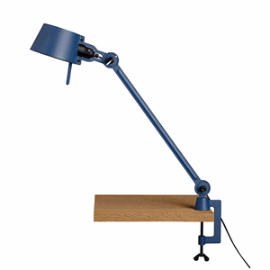 Tonone Bolt Single Arm Lampa stołowa Niebieska z klipsem