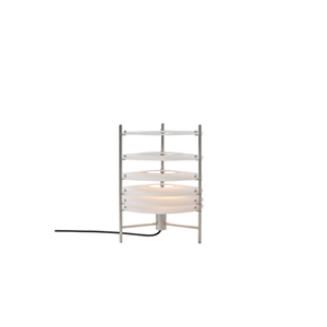 Parachilna Topuro Lampa stołowa Mały Stal nierdzewna/akryl