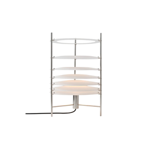 Parachilna Topuro Lampa stołowa Duży Stal nierdzewna/akryl