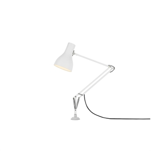 Lampa Stołowa Anglepoise Type 75 z Wkładką w Kolorze Alpejskiej Bieli