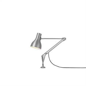 Lampa Stołowa Anglepoise Type 75 z Wkładką w Błyszczący Srebrny