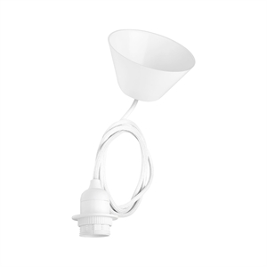 Lampa Biały Globen Lighting U9 Lampa Wisząca