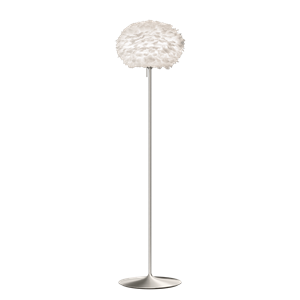 Lampa stojąca Umage Eos średnia, Biały/stalowa