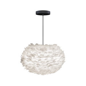 Lampa wisząca Umage Eos z Rozeta, średni , Czarny